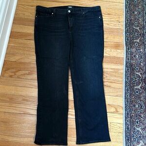 Perfect condition Paige Cindy charcoal wash jeans